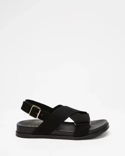 AERE Linen Crossover Footbed Sandals -Abrand Shop http3A2F2Fstatic.theiconic.com .au2Fp2Faere 4076 9543211 3