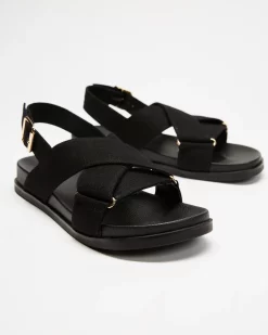 AERE Linen Crossover Footbed Sandals -Abrand Shop http3A2F2Fstatic.theiconic.com .au2Fp2Faere 4076 9543211 4