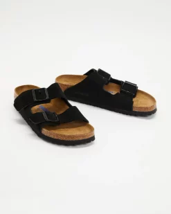 Birkenstock Arizona Soft Footbed Suede Leather Narrow - Women's