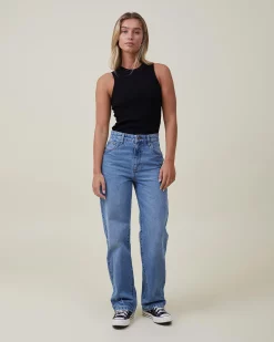 COTTON ON Loose Straight Jeans -Abrand Shop http3A2F2Fstatic.theiconic.com .au2Fp2Fcotton on 8985 4043481 5