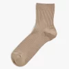 Country Road Ribbed Quarter Crew Sock