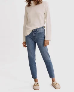 Country Road Australian Cotton High Rise Straight Jean