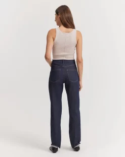 Country Road Australian Cotton High Rise Super Straight Leg Jean -Abrand Shop http3A2F2Fstatic.theiconic.com .au2Fp2Fcountry road 1868 7318481 5