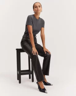 Country Road Leather Five Pocket Pant