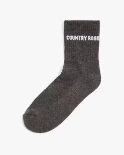 Country Road Cr Sport Quarter Crew Sock