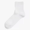 Country Road Ribbed Quarter Crew Sock