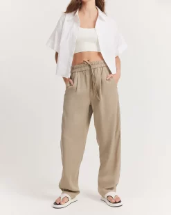 Country Road Tencel Lyocell Tie Front Pant