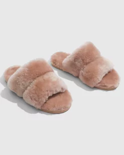 Country Road Australian Made Shearling Double Slide -Abrand Shop http3A2F2Fstatic.theiconic.com .au2Fp2Fcountry road 4052 1785851 3