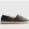 Country Road Cr Logo Leather Espadrille