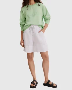 Country Road Organically Grown Linen Palazzo Short