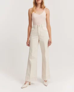 Country Road Australian Cotton High Rise Wide Leg Jean