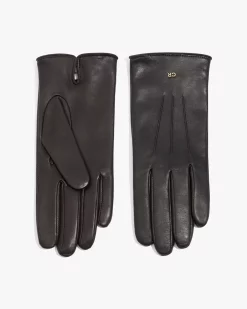 Country Road Leather Pintuck Glove