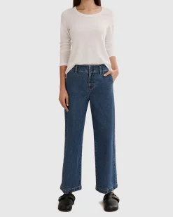 Country Road Australian Cotton Wide Leg Jean