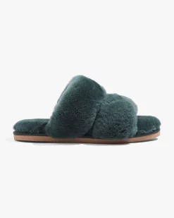 Country Road Australian Made Shearling Double Slide