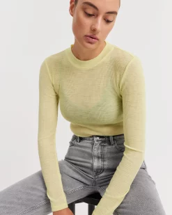 Country Road Crew Neck Layering Long Sleeve Knit