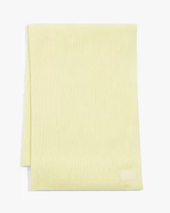 Country Road Branded Rib Knit Scarf