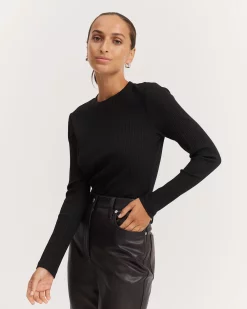 Country Road Long Sleeve Rib Top -Abrand Shop http3A2F2Fstatic.theiconic.com .au2Fp2Fcountry road 7782 2473781 3