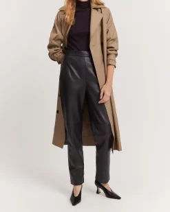 Country Road Leather Straight Pant