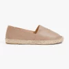 Country Road Cr Logo Leather Espadrille