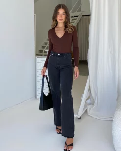 Dazie Autumn Wide Leg Jeans