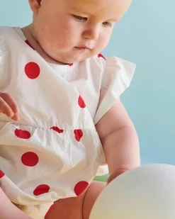Kip & Co Red Polkadot Cotton Frill Playsuit - Babies -Abrand Shop http3A2F2Fstatic.theiconic.com .au2Fp2Fkip co 1232 3031161 3