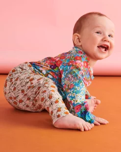 Kip & Co Forever Floral Organic Long Sleeve Romper - Babies -Abrand Shop http3A2F2Fstatic.theiconic.com .au2Fp2Fkip co 1244 7131161 4