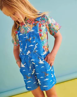 Kip & Co Gulls Corduroy Overalls - Kids