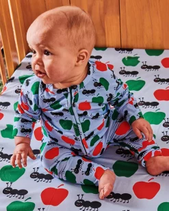 Kip & Co Ants Pants Organic Long Sleeve Zip Romper - Babies