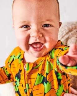 Kip & Co Eat Your Carrots Organic Long Sleeve Zip Romper - Babies -Abrand Shop http3A2F2Fstatic.theiconic.com .au2Fp2Fkip co 6952 9692771 4