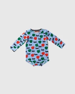 Kip & Co Ants Pants Organic Long Sleeve Romper - Babies