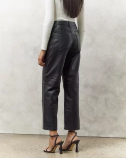 Minima Esenciales Davis Cropped Leather Pants -Abrand Shop http3A2F2Fstatic.theiconic.com .au2Fp2Fminima esenciales 5567 6389521 3