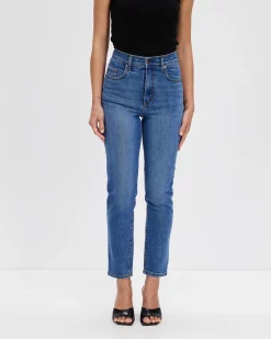 Nobody Denim Frankie Ankle Stretch Slim High Rise Jeans