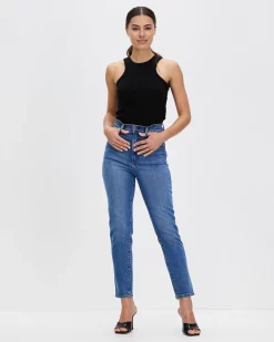 Nobody Denim Frankie Ankle Stretch Slim High Rise Jeans -Abrand Shop http3A2F2Fstatic.theiconic.com .au2Fp2Fnobody dnm 1184 814518 5